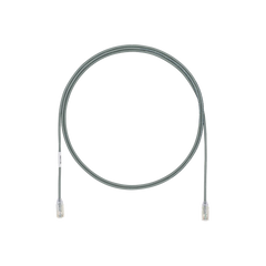 Cable de Parcheo UTP Cat6A, CM/LSZH, Diámetro Reducido (28AWG), Color Gris, 19.81 Metros (65 Pies)