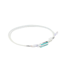 Cable de Parcheo UTP Cat6A, CM/LSZH, Diámetro Reducido (28AWG), Color Blanco Mate, 7ft
