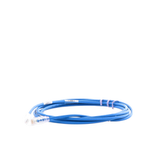 Cable de Parcheo UTP Cat6A, CM/LSZH, Diámetro Reducido (28AWG), Color Azul, 2.44 Metros (8 Pies)