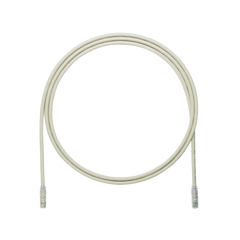 Cable de Parcheo UTP, Cat6A, 24 AWG, CM, Color Gris, 3.05 Metros (10 Pies)