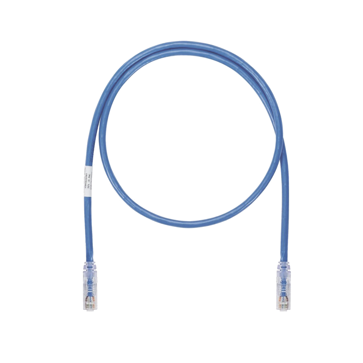 Cable de Parcheo UTP, Cat6A, 24 AWG, CM, Color Azul, 5.18 Metros (17 Pies)