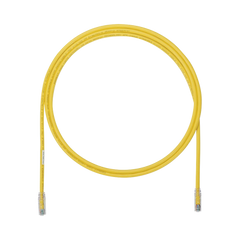 Cable de Parcheo UTP, Cat6A, 24 AWG, CM, Color Amarillo, 18ft
