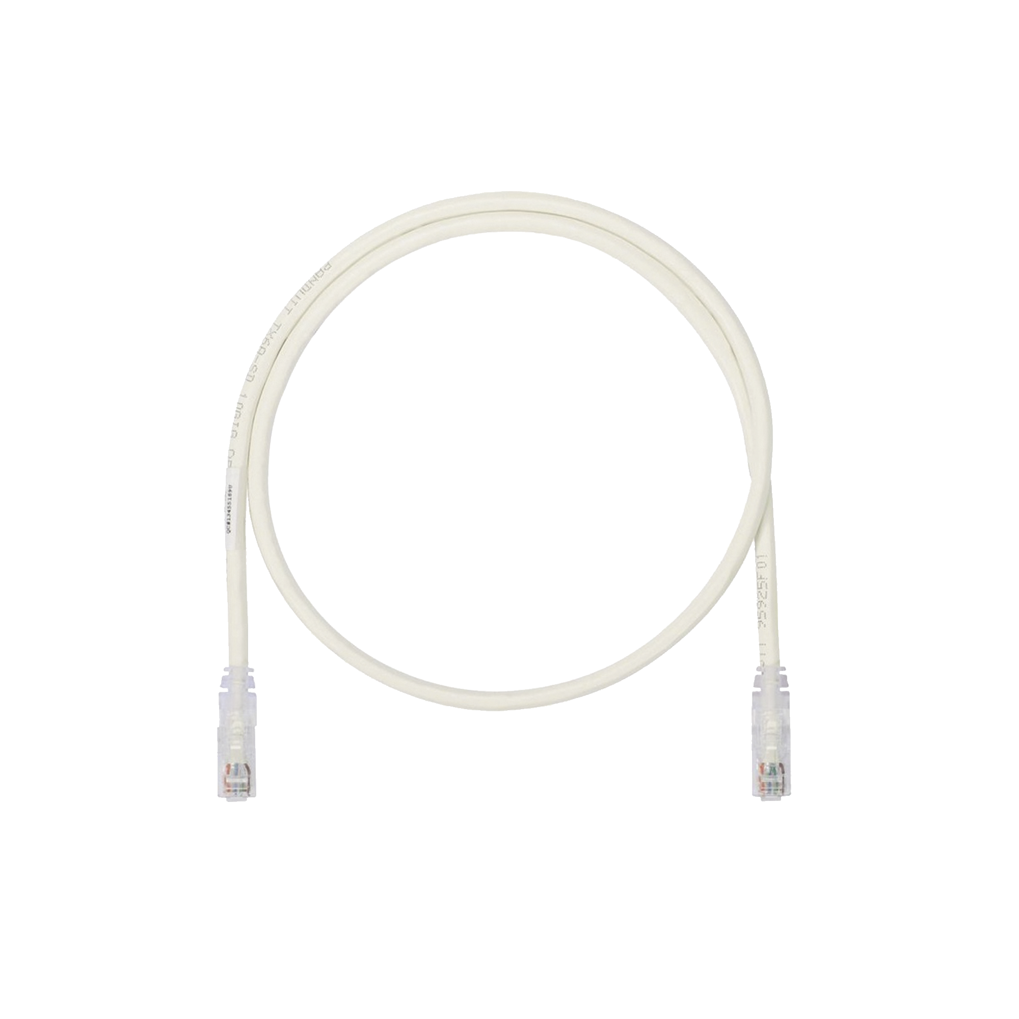 Cable de Parcheo UTP, Cat6A, 24 AWG, CM, Color Blanco, 0.91 Metros (3 Pies)
