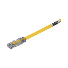 Cable de Parcheo UTP, Cat6A, 24 AWG, CM, Color Amarillo, 9.14 Metros (30 Pies)