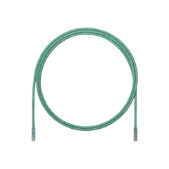 Cable de Parcheo UTP, Cat6A, 24 AWG, CM, Color Verde, 3ft