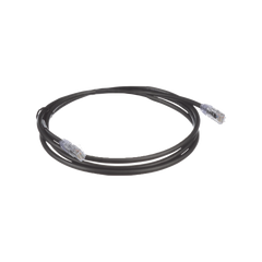 Cable de Parcheo UTP, Cat6A, 24 AWG, CM, Color Negro, 1.52 Metros (5 Pies)