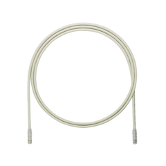 Cable de Parcheo UTP, Cat6A, 24 AWG, CM, Color Gris, 7ft
