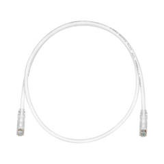 Cable de Parcheo TX6, UTP Cat6, 24 AWG, CM, Color Blanco Mate, 50 cm (19.69 pulgadas)