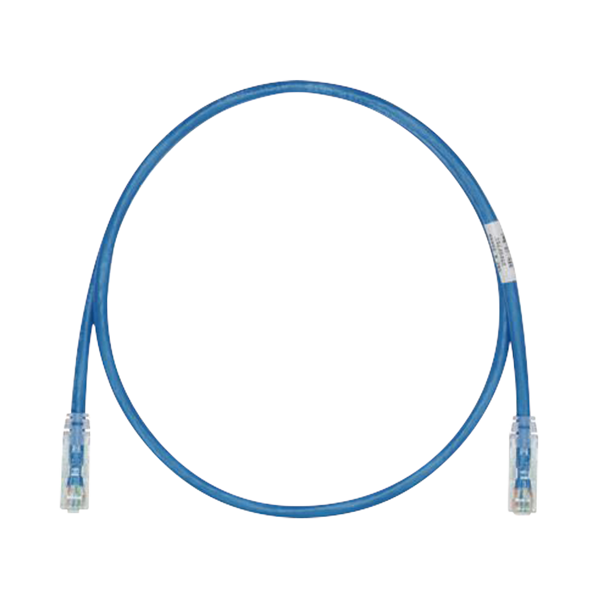 Cable de Parcheo TX6, UTP Cat6, 24 AWG, CM, Color Azul, 3.05 Metros (10 Pies)