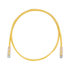 Cable de Parcheo TX6, UTP Cat6, 24 AWG, CM, Color Amarillo, 3.05 Metros (10 Pies)