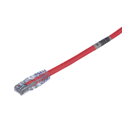 Cable de Parcheo TX6, UTP Cat6, 24 AWG, CM, Color Rojo, 4.57 Metros (15 Pies)