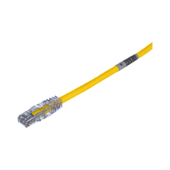 Cable de Parcheo TX6, UTP Cat6, 24 AWG, CM, Color Amarillo, 6.10 Metros (20 Pies)