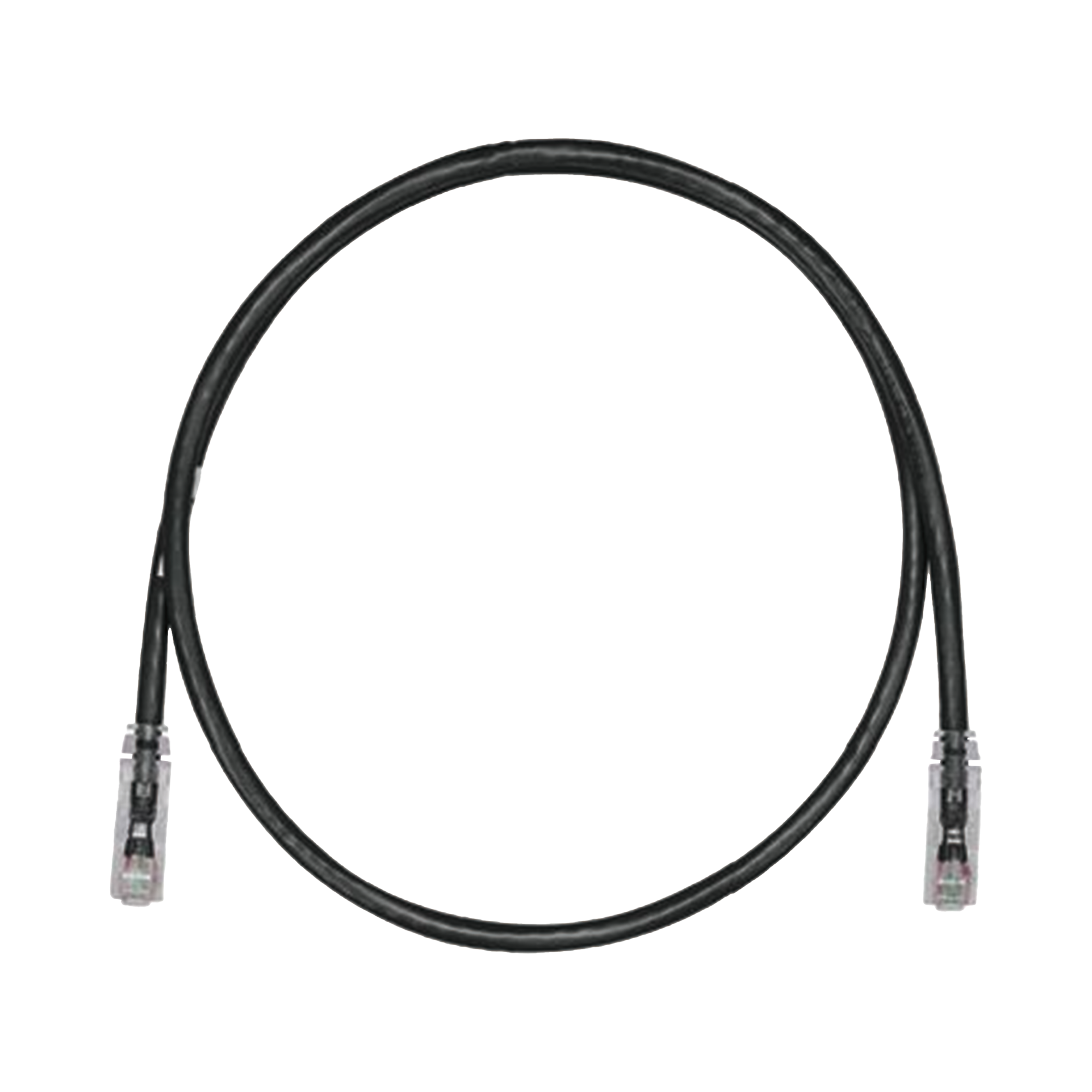 Cable de Parcheo TX6, UTP Cat6, 24 AWG, CM, Color Negro, 0.91 Metros (3 Pies)
