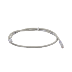 Cable de Parcheo TX6, UTP Cat6, 24 AWG, CM, Color Gris, 0.91 Metros (3 Pies)