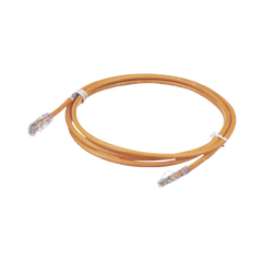 Cable de Parcheo TX6, UTP Cat6, 24 AWG, CM, Color Naranja, 0.91 Metros (3 Pies)