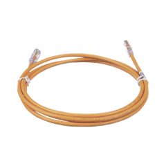 Cable de Parcheo TX6, UTP Cat6, 24 AWG, CM, Color Naranja, 0.91 Metros (3 Pies)