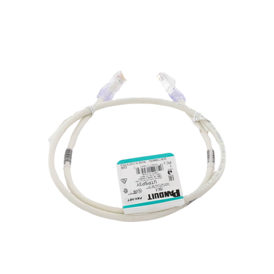 Cable de Parcheo TX6, UTP Cat6, 24 AWG, CM, Color Blanco Mate, 3ft
