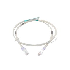 Cable de Parcheo TX6, UTP Cat6, 24 AWG, CM, Color Blanco Mate, 0.91 Metros (3 Pies)