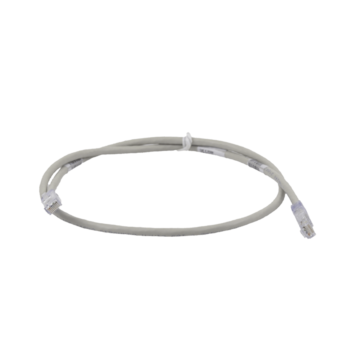 Cable de Parcheo TX6, UTP Cat6, 24 AWG, CM, Color Gris, 1.52 Metros (5 Pies)