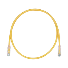 Cable de Parcheo TX6, UTP Cat6, 24 AWG, CM, Color Amarillo, 1.52 Metros (5 Pies)