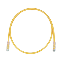 Cable de Parcheo TX6, UTP Cat6, 24 AWG, CM, Color Amarillo, 5ft