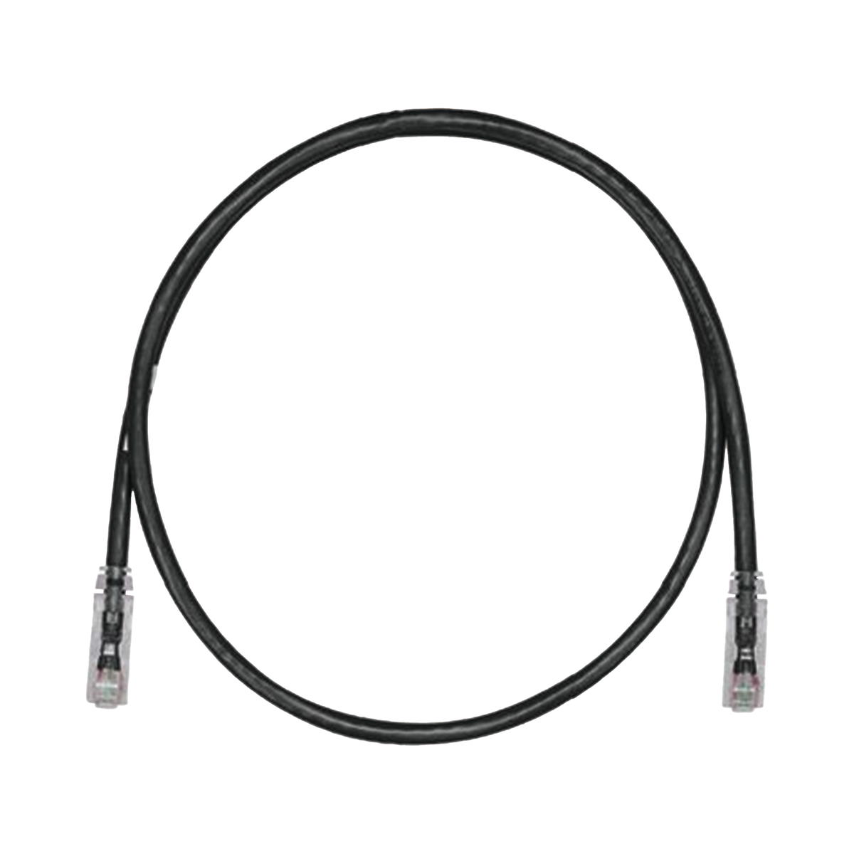 Cable de Parcheo TX6, UTP Cat6, 24 AWG, CM, Color Negro, 1.83 Metros (6 Pies)