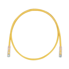 Cable de Parcheo TX6, UTP Cat6, 24 AWG, CM, Color Amarillo, 2.13 Metros (7 Pies)
