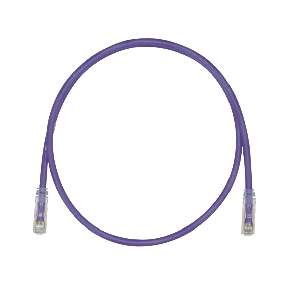 Cable de Parcheo TX6, UTP Cat6, 24 AWG, CM, Color Violeta, 8 Metros (26.25 Pies)