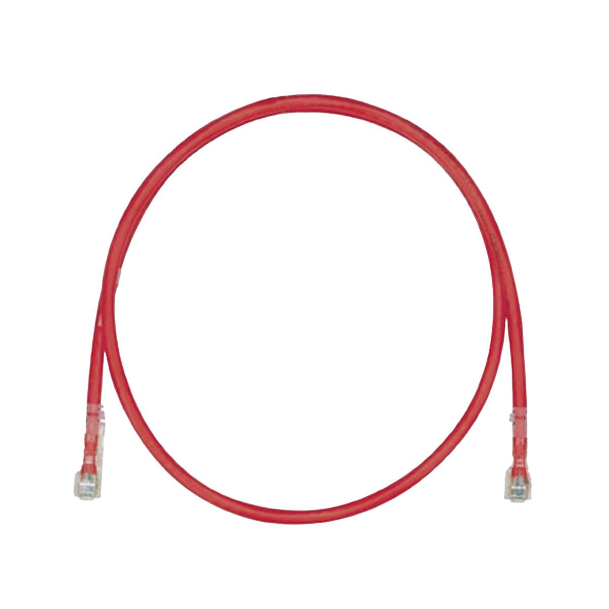 Cable de Parcheo TX6, UTP Cat6, 24 AWG, LSZH, Color Rojo, 8 Metros (26.25 Pies)