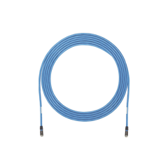 Cable de Zona U/UTP Cat6A, Con Plug Modular en Cada Extremo, Conductor 23 AWG Sólido, CMP (Plenum), 30.48 Metros (100 Pies), Color Azul