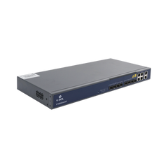 OLT de 4 puertos EPON con 8 puertos Uplink (4 puertos Gigabit Ethernet + 4 puertos Gigabit Ethernet SFP) , hasta 256 ONUS,
