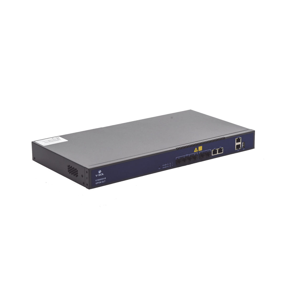 OLT de 4 puertos GPON con 4 puertos Uplink (2 puertos Gigabit Ethernet + 2 Puertos SFP+) , hasta 512 ONUS,