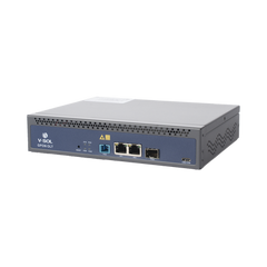OLT de 1 puerto GPON SC/UPC + 3 puertos Uplink (2 puertos Gigabit Ethernet + 1 puerto SFP/SFP+), Fuente de alimentación redundante AC/DC , hasta 128 ONUS