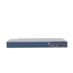 OLT de 1 GPON puerto con Splitter de 1 a 32 SC/UPC Incluido  + 3 puertos Uplink (2 puertos Gigabit Ethernet + 1 puerto SFP/SFP+) , hasta 128 ONUS