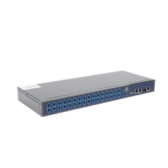 OLT de 1 GPON puerto con Splitter de 1 a 32 SC/UPC Incluido  + 3 puertos Uplink (2 puertos Gigabit Ethernet + 1 puerto SFP/SFP+) , hasta 128 ONUS