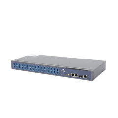 OLT de 1 GPON puerto con Splitter de 1 a 32 SC/UPC Incluido  + 3 puertos Uplink (2 puertos Gigabit Ethernet + 1 puerto SFP/SFP+) , hasta 128 ONUS