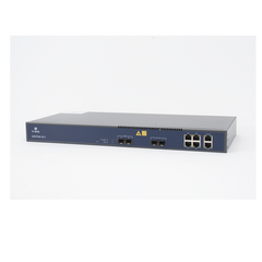 OLT de 2 puertos EPON con 6 puertos Uplink (4 puertos Gigabit Ethernet + 2 puertos Gigabit Ethernet SFP/SFP+) / hasta 128 ONUS