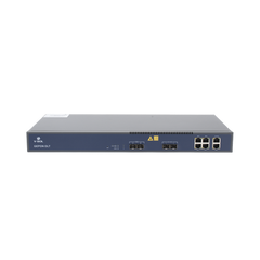 OLT de 2 puertos EPON con 6 puertos Uplink (4 puertos Gigabit Ethernet + 2 puertos Gigabit Ethernet SFP/SFP+) / hasta 128 ONUS