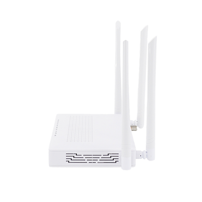 ONU Dual GPON/EPON / Wi-Fi Doble Banda 2.4 y 5 GHz / Soporta MESH / 2 Puertos Gigabit / 1 Puerto PON SC/APC / 1 puerto CATV / Hasta 1200 Mbps vía Wi-Fi