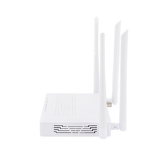 ONU Dual GPON/EPON / Wi-Fi Doble Banda 2.4 y 5 GHz / Soporta MESH / 2 Puertos Gigabit / 1 Puerto PON SC/APC / 1 puerto CATV / Hasta 1200 Mbps vía Wi-Fi