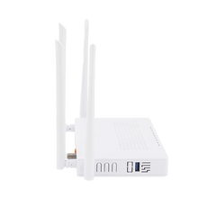 ONU Dual GPON/EPON / Wi-Fi Doble Banda 2.4 y 5 GHz / Soporta MESH / 2 Puertos Gigabit / 1 Puerto PON SC/APC / 1 puerto CATV / Hasta 1200 Mbps vía Wi-Fi