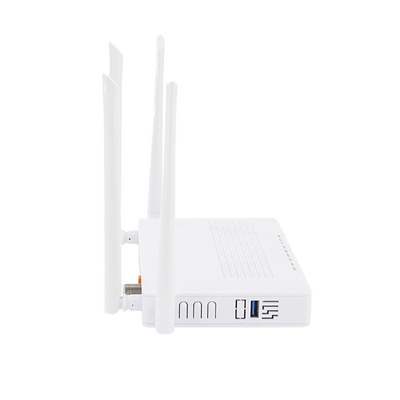 ONU Dual GPON/EPON / Wi-Fi Doble Banda 2.4 y 5 GHz / Soporta MESH / 2 Puertos Gigabit / 1 Puerto PON SC/APC / 1 puerto CATV / Hasta 1200 Mbps vía Wi-Fi