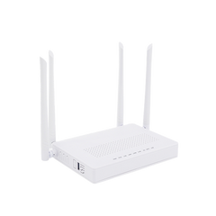 ONU Dual GPON/EPON / Wi-Fi Doble Banda 2.4 y 5 GHz / Soporta MESH / 2 Puertos Gigabit / 1 Puerto PON SC/APC / 1 puerto CATV / Hasta 1200 Mbps vía Wi-Fi