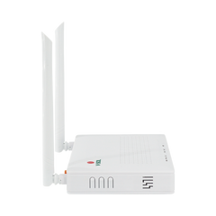 ONU Dual G/EPON con Wi-Fi en 2.4 GHz + 4 puertos LAN Gigabit, hasta 300 Mbps vía inalámbrico