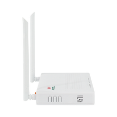 ONU Dual G/EPON con Wi-Fi en 2.4 GHz + 4 puertos LAN Gigabit, hasta 300 Mbps vía inalámbrico