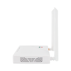 ONU Dual G/EPON con Wi-Fi en 2.4 GHz + 4 puertos LAN Gigabit, hasta 300 Mbps vía inalámbrico