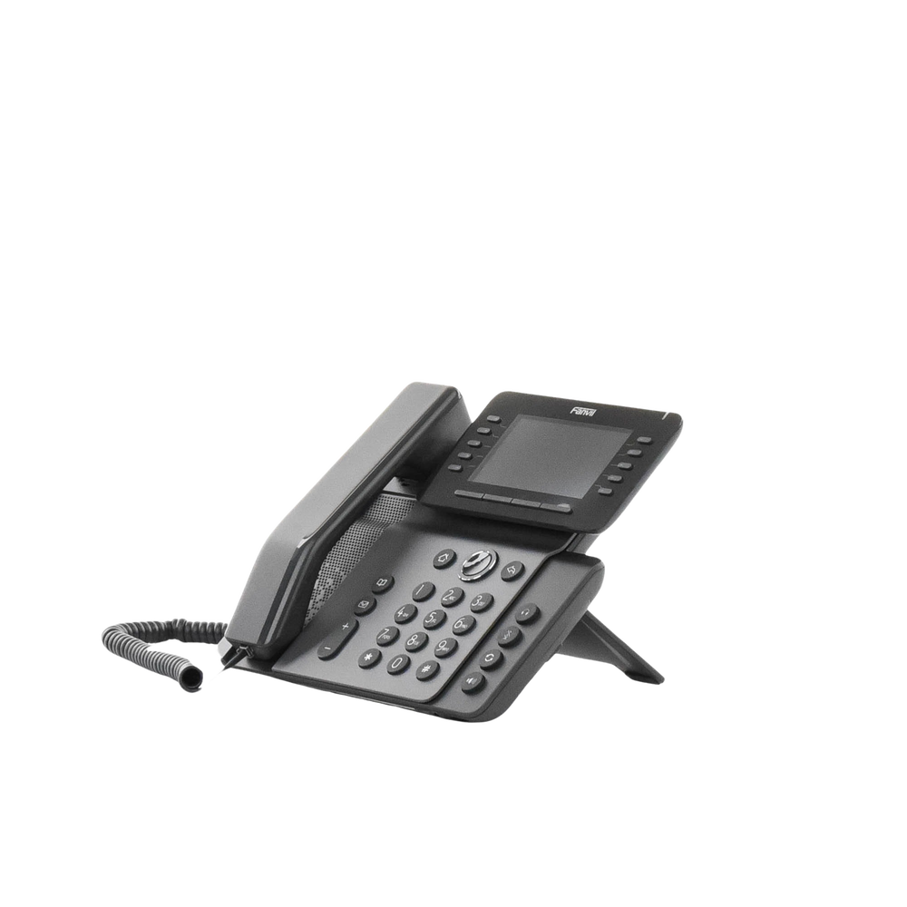 Teléfono IP Empresarial Esencial WiFi / Bluetooth, 20 líneas SIP, pantalla a color 4.3" ajustable, PoE, puertos Gigabit, conferencia local de 6 vías.