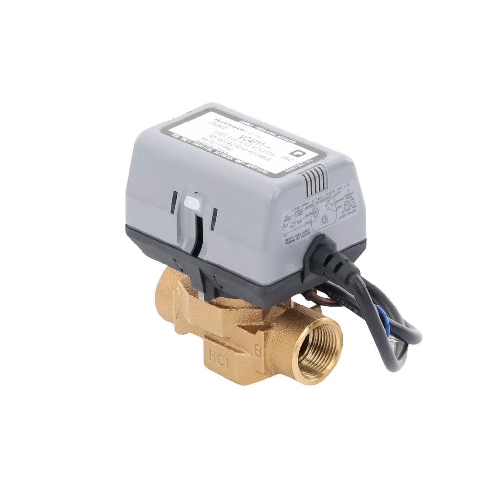 Válvula 3/4 De 2 Vías Conexión de rosca BSPT Con Actuador 40011 A 120V, On/off