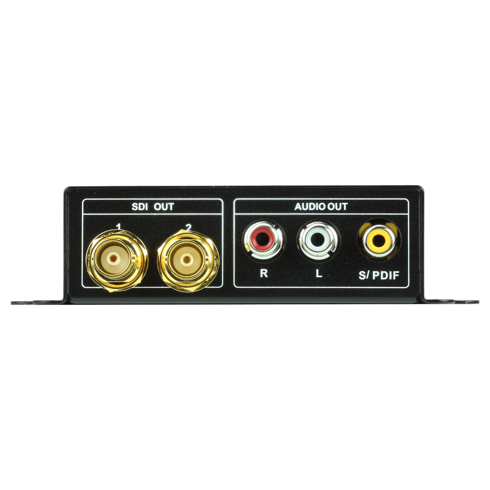 Conversor de HDMI a 3G-SDI/Audio, Formatos SD-SDI, HD-SDI, 3G-SDI, Detección Automática de señal