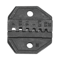 Matriz Ponchadora, Férulas (Ferrule)  Aisladas, sin Aislamiento o de Terminal de Clavija. Compatible con Pinza Ponchadora VDV200-010.